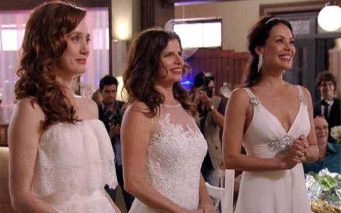 Trío Matrimonial en Serie TV Brasil