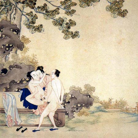 Sexo entre Hombre, Mujer y Hombre – Era Ming