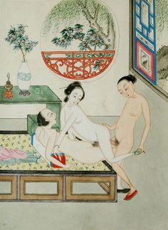 Pintura de Primavera de Palacio – Sexo Dos Hombres y Mujer